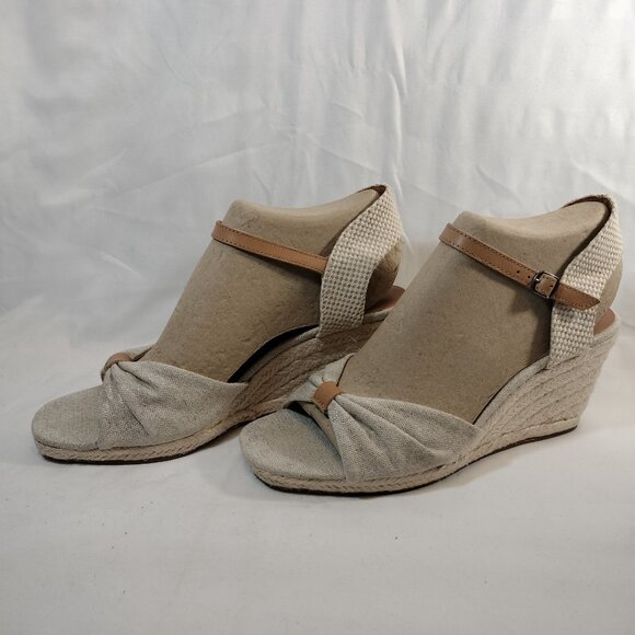 Lucky Brand Macrimay Espadrille Wedge Sandal - Picture 4 of 9